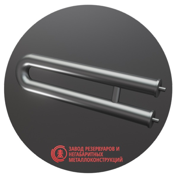 Регистры отопления двухрядные РЗП-2x219x5.0-8000 мм