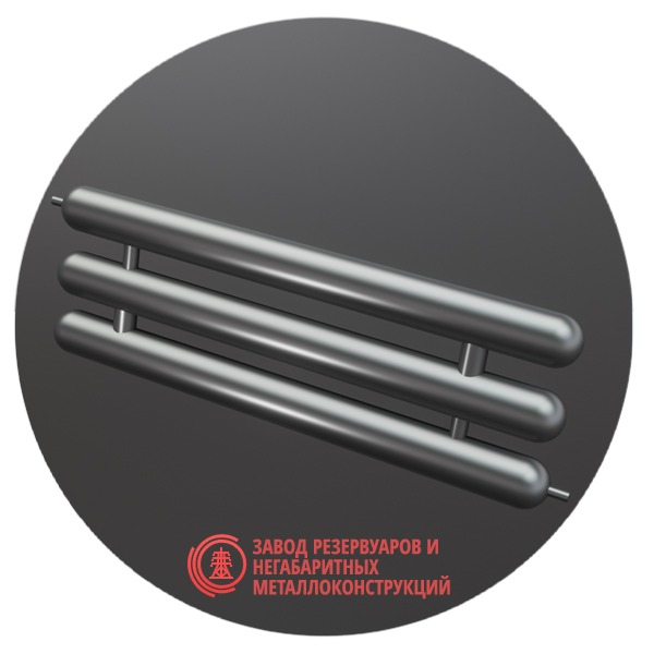 Регистры отопления трехрядные РСЭ-3x42x2.0-12000 мм