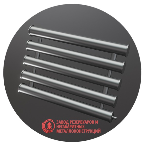 Регистры отопления пятирядные РСП-5x42x2.0-5000 мм